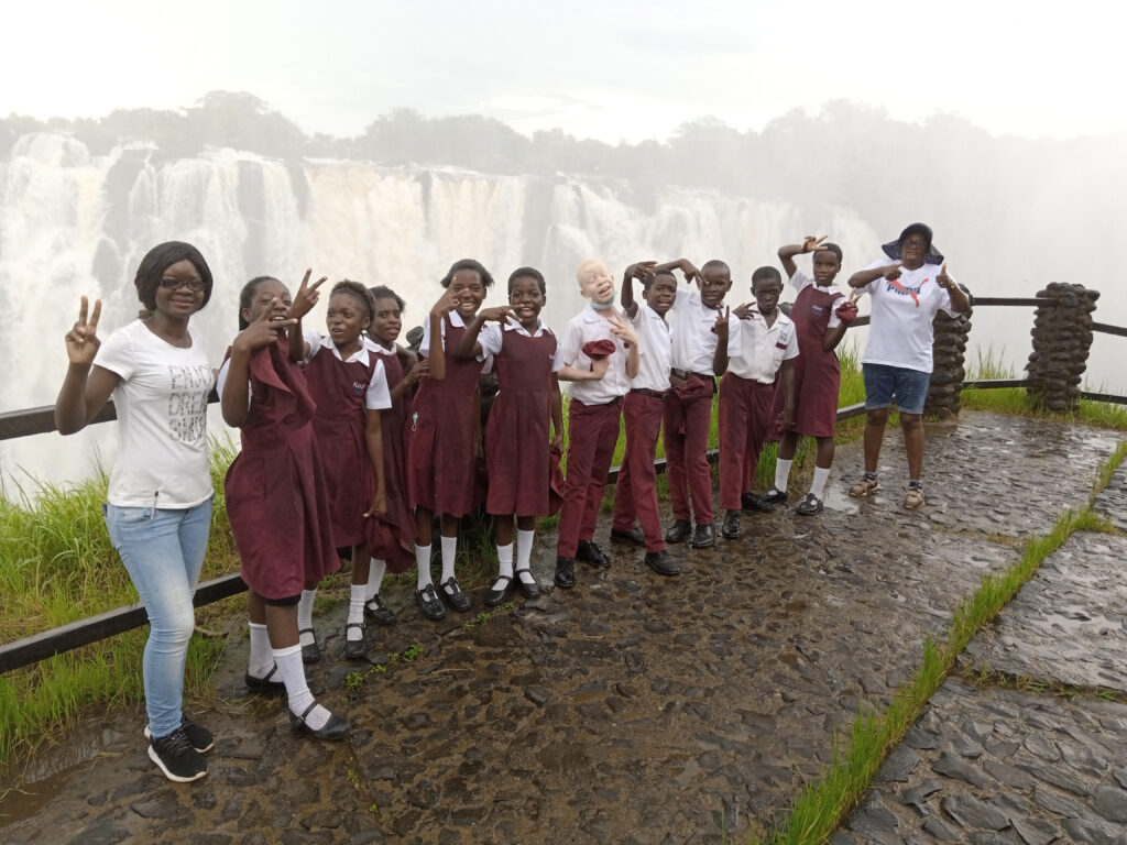 at victoria falls