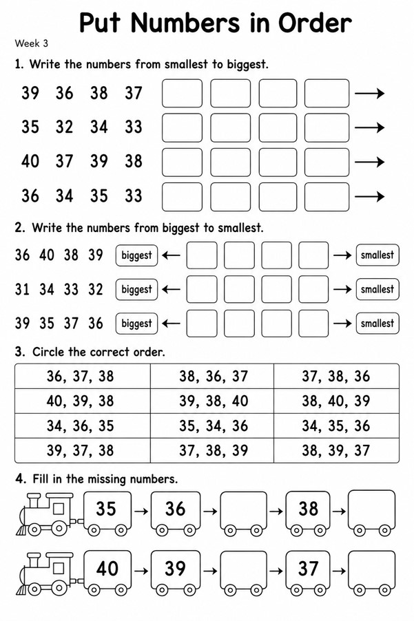Kool Kidz Reception Class Term 3 Workbook 1 - Image 3