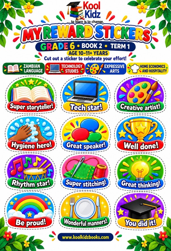 Kool Kidz Grade 6 Term 1 Workbook 2 - Image 3